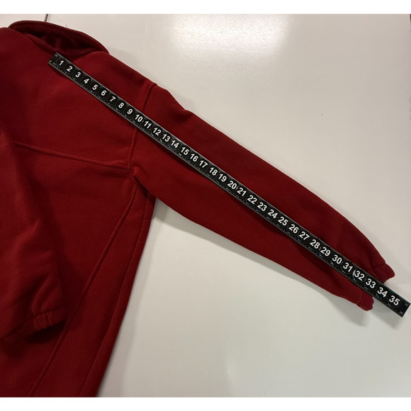 Columbia Jacket Mens Large Red Fleece Steens Mountain Full Zip Hiking Outdoors - Picture 7 of 11